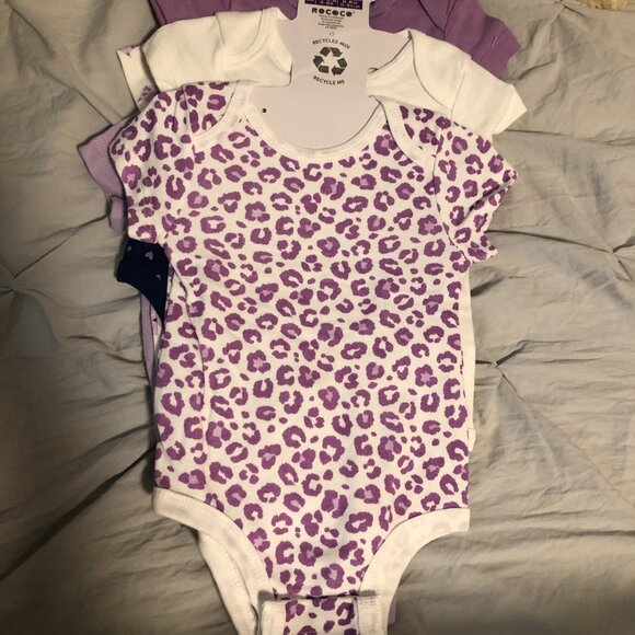 ROCOCO BABY 6 PACK BODYSUITS / 6M - Picture 4 of 7